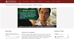 Desktop Screenshot of kundawell.com